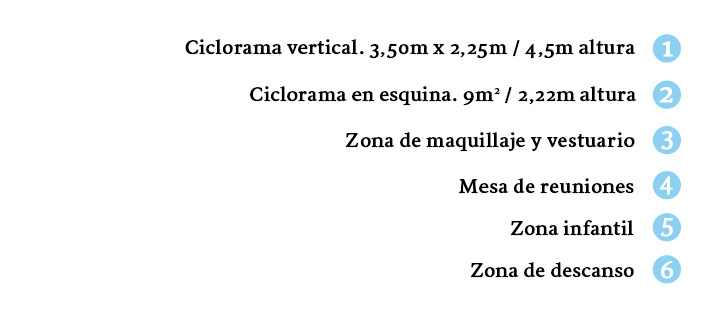 Estudio de alquiler de fotografía y vídeo con ciclorama en Zaragoza. Equipo de iluminación incluido para realizar tus sesiones de foto, castings o eventos para empresas